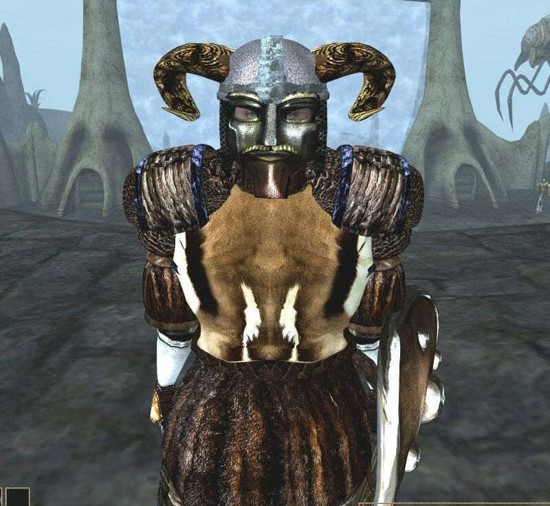 Morrowind шлем орейна медвежьего когтя